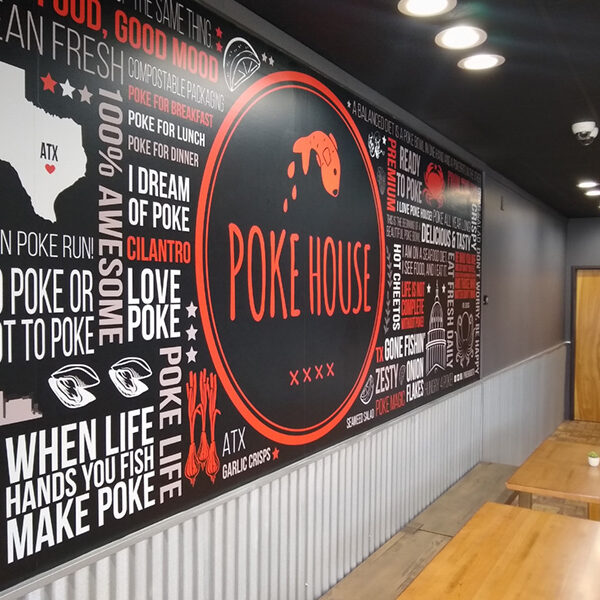 Commercial Restaurant Deco Wallpaper